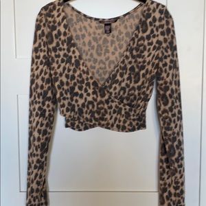 Victoria’s Secret Soft Long Sleeve Criss Cross Top